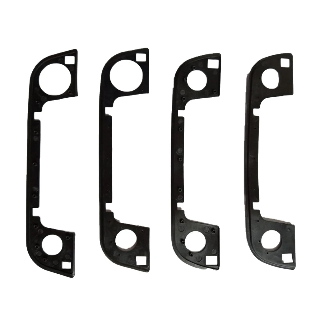 Türgriff-Abdeckung Set mit Dichtungen in Schwarz für BMW 3er E36, 5er E34, 7er E32 – Komplettset vorne & hinten, Ersatz für OEM 51218122441 / 51218122442