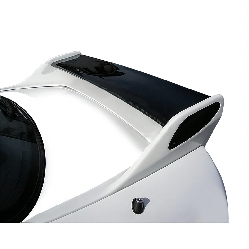 Carbon Heckspoiler OEM-Style für Nissan Skyline R33 GTR – Glänzende Heckflügel Mittelblende Tuning Spoilerlippe