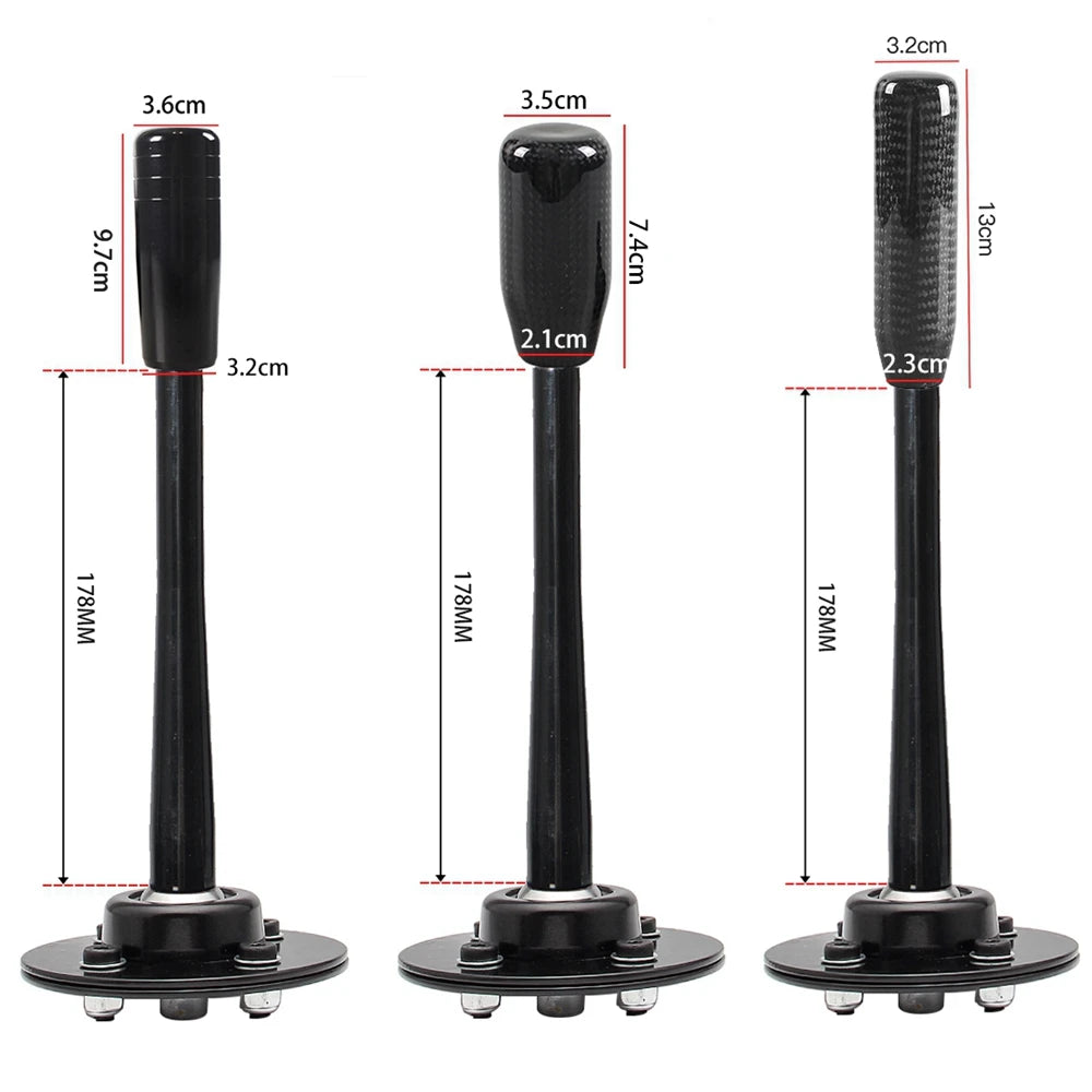 QuickShift V1 265 mm Kurzschaltweg-Schalthebel / Short Shifter für BMW E30, E36, E46, E34, E39, E60, Z3 (1985–2010) – Verstellbarer Schalthebel SK-1001