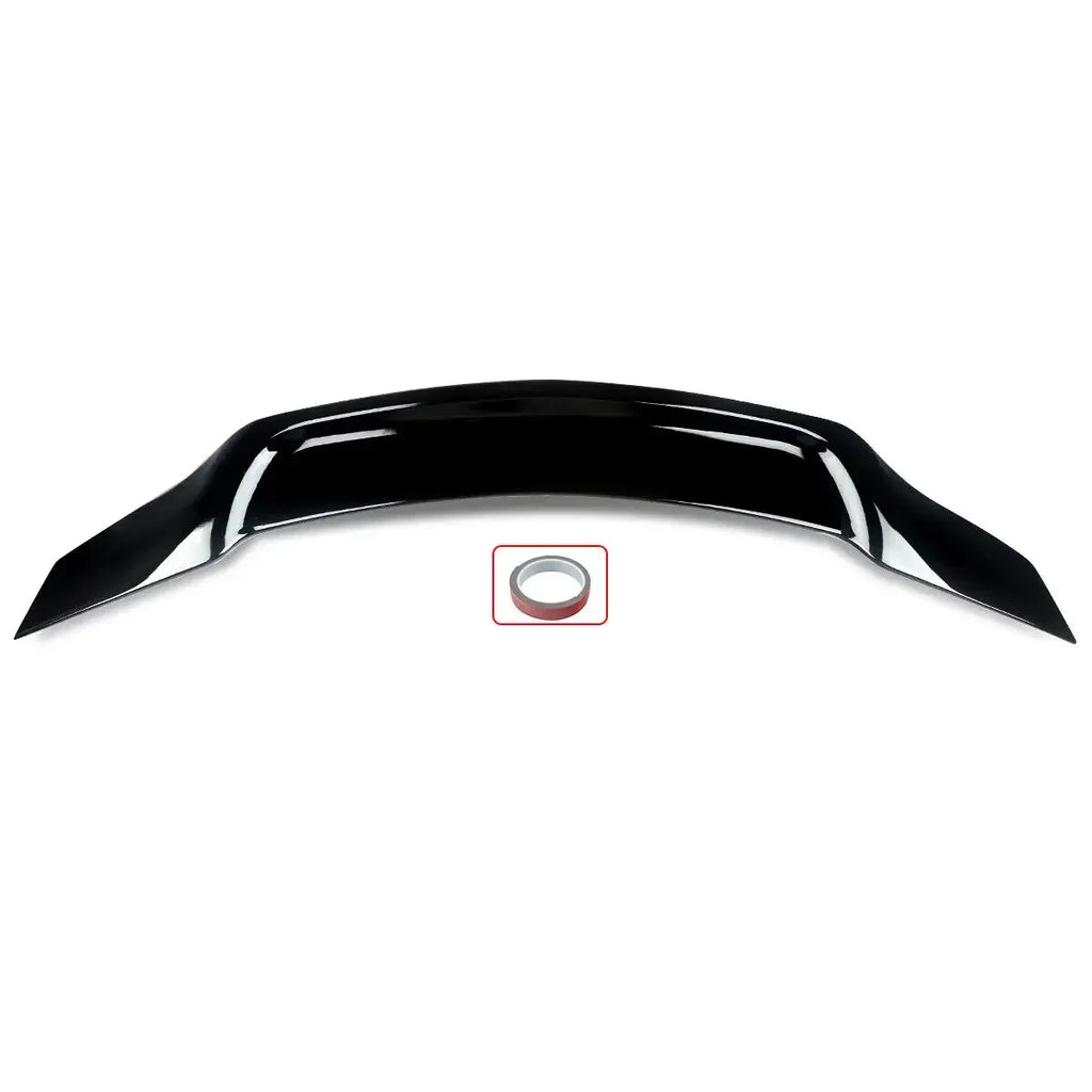 Ducktail RT Style Kofferraumspoiler Lippe in Hochglanz-Schwarz für Mercedes-Benz W204 Limousine (2008–2014) – ABS Kunststoff inkl. doppelseitigem Klebeband