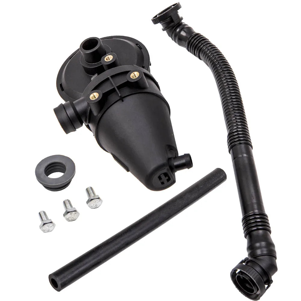 Kurbelgehäuse-Entlüftungsventil + Schlauchset für BMW E36 E39 323i 328i 528i M3 Z3 M52/S52 – OEM 11151703484 / ISO9000 geprüft