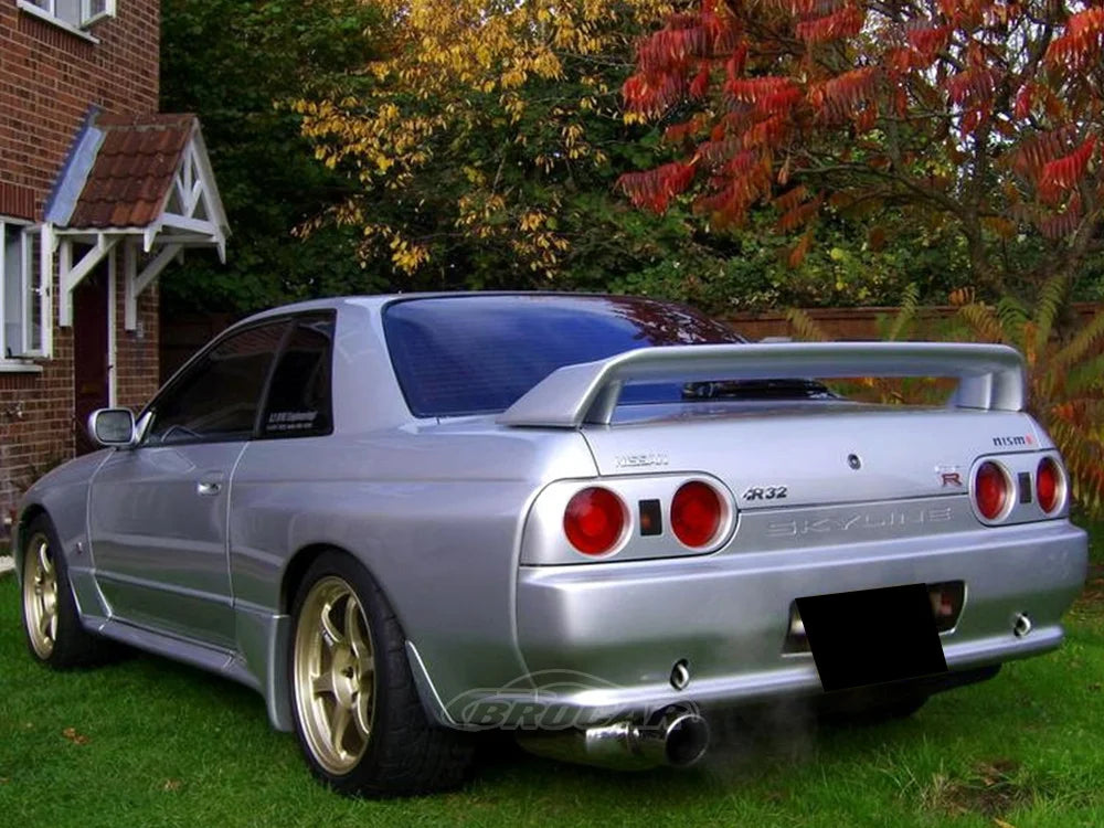 Echt-Carbon Heckspoiler im Factory-Stil für Nissan Skyline GTR R32 (1989–1995) – Hochwertige Carbon Kofferraumlippe / Heckflügel