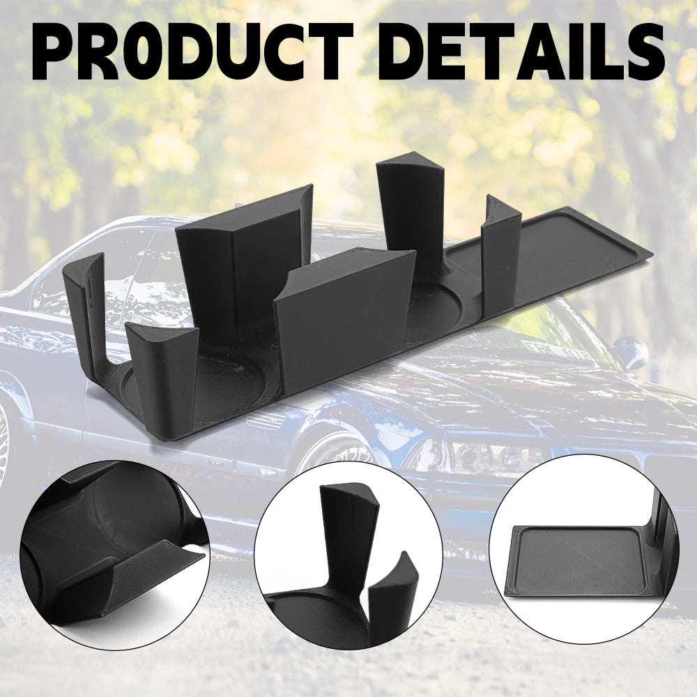 Doppel-Getränkehalter für BMW E36 Mittelkonsole – 3D-gedruckt & passgenau