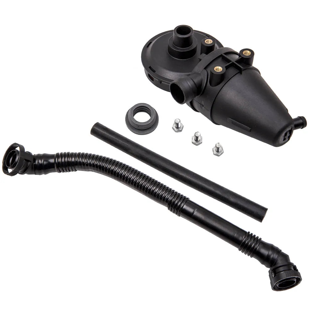 Kurbelgehäuse-Entlüftungsventil + Schlauchset für BMW E36 E39 323i 328i 528i M3 Z3 M52/S52 – OEM 11151703484 / ISO9000 geprüft
