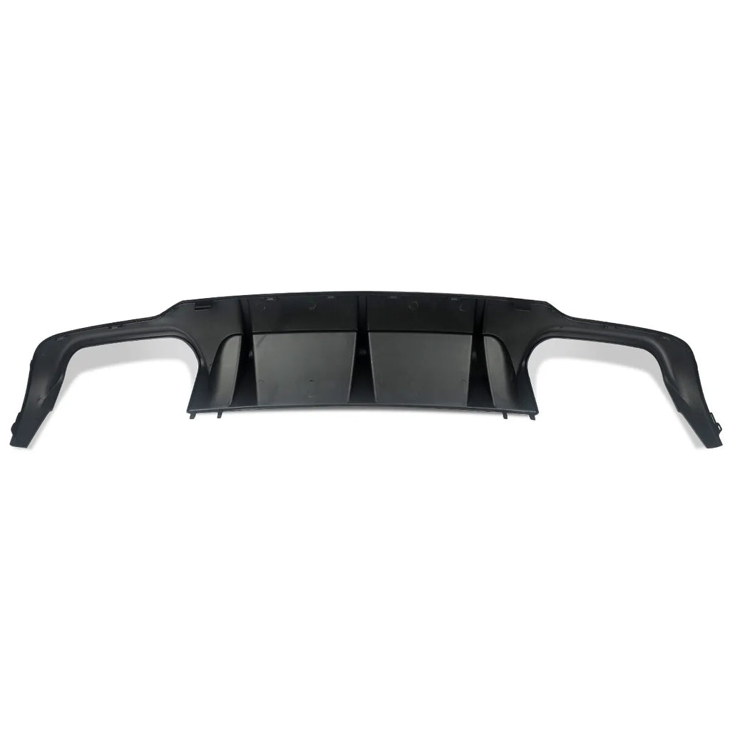 Heckdiffusor im C63 Style für Mercedes-Benz C-Klasse W204 / C204 (Facelift 2012–2015) – Schwarzer Diffusor für AMG Stoßstange