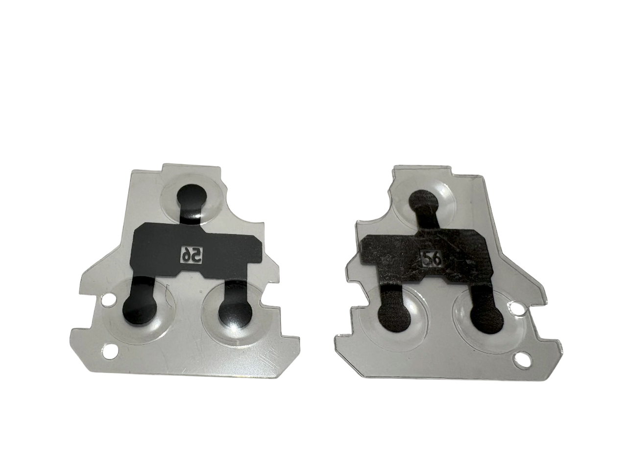 1x Ersatz-Gummipad für BMW Autoschlüssel Fernbedienung (3 Tasten) – E36 E38 E39 X3 X5 Z4 Z8 – inkl. Leitfolie – Hochwertiges Aftermarket-Produkt