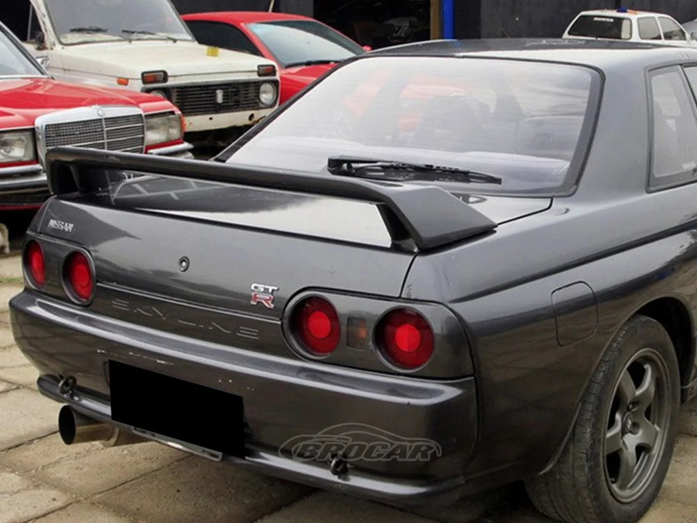 Echt-Carbon Heckspoiler im Factory-Stil für Nissan Skyline GTR R32 (1989–1995) – Hochwertige Carbon Kofferraumlippe / Heckflügel