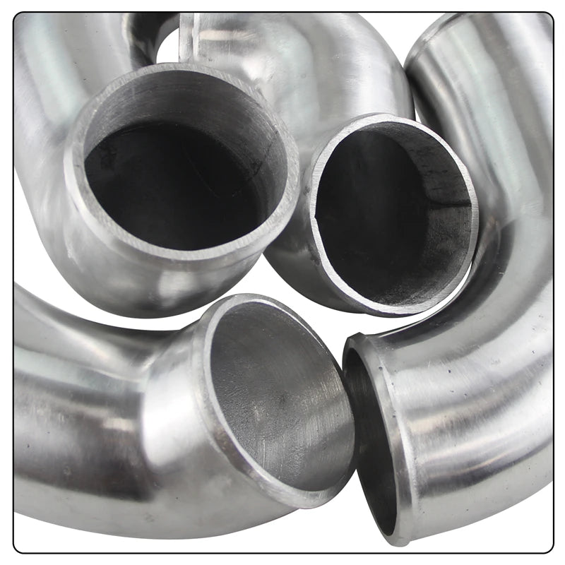 Ladeluftkühler-Rohrleitungskit (Front-Mount) passend für **Nissan Skyline R33 / R34 GTR RB26DETT**, erhältlich in **Schwarz / Rot / Blau**