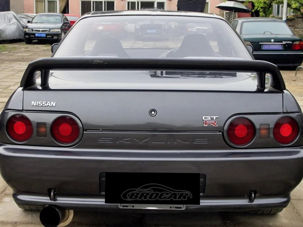 Echt-Carbon Heckspoiler im Factory-Stil für Nissan Skyline GTR R32 (1989–1995) – Hochwertige Carbon Kofferraumlippe / Heckflügel